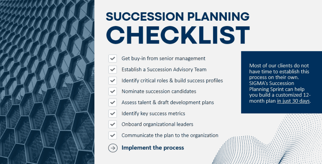 Succession Planning Checklist