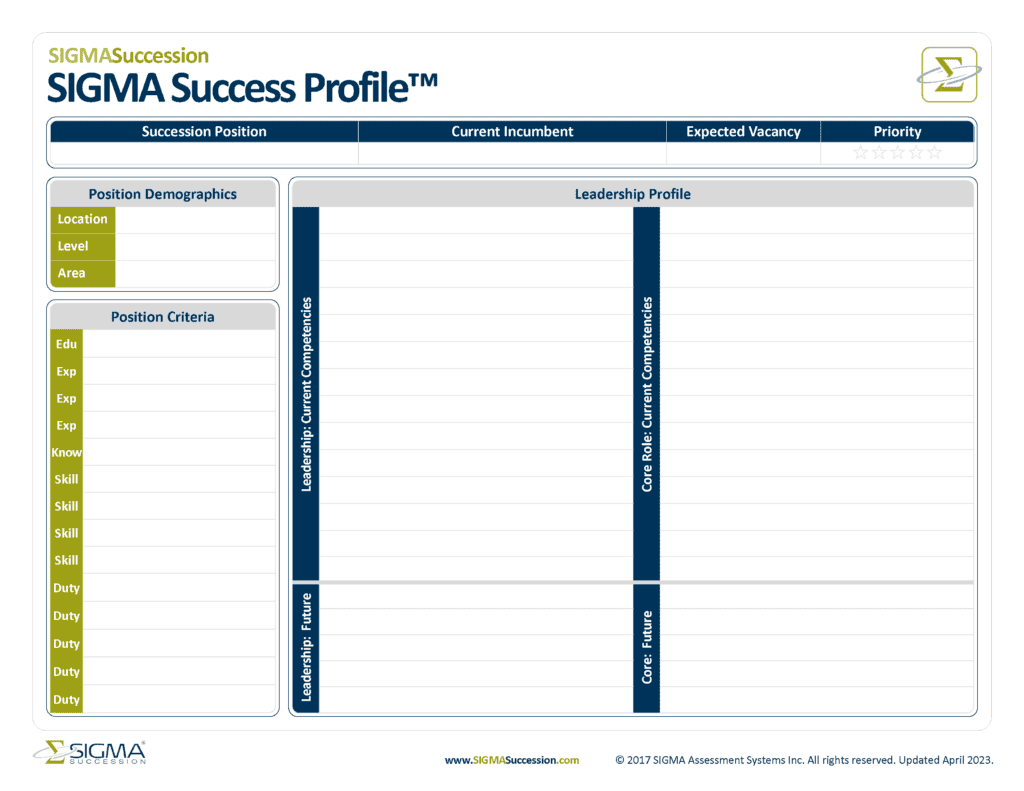 SIGMA Success Profile image