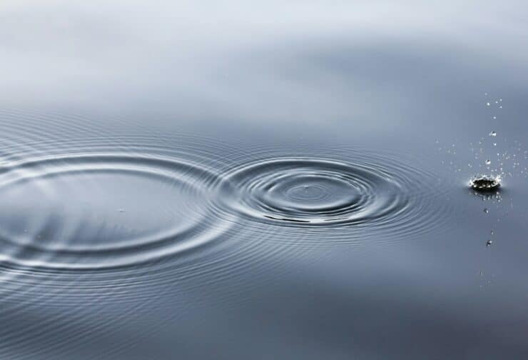 A ripple effect in calm water — header image for the Hidden Link Between Character and Resilience blog article